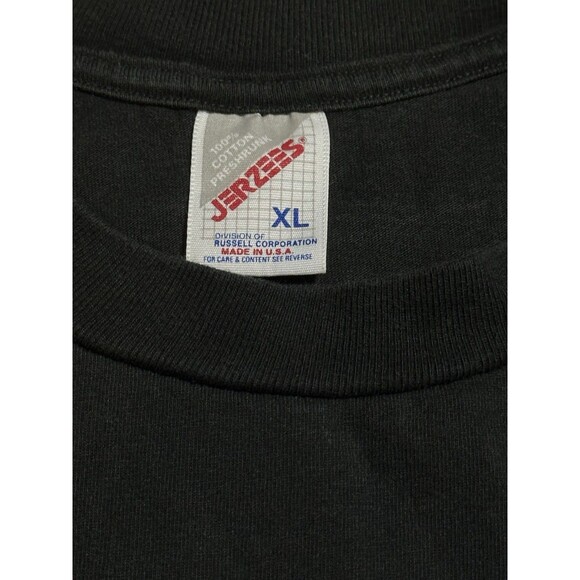 Vintage 90s Love Quote‎ Still Perfect After All These Years T Shirt Sz XL Black - Picture 3 of 4